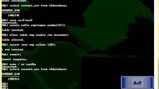 How To Flashback a Table to particular SCN in Oracle