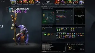 DOTA 2 -- Witch Doctor -- Gameplay (No Commentary) how to play Witch Doctor