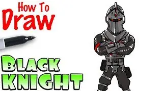 How to Draw the Black Knight | Fortnite