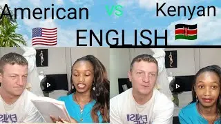AMERICAN Vs KENYAN English |accent check