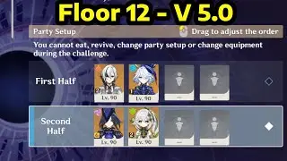 [DUO] C2 Arlecchino - C1 Furina   &   C6 clorinde - C2 nahida | Spiral Abyss 5.0 Floor 12 9 stars