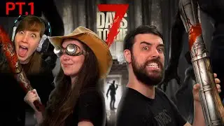 How many days will we last in this survival/crafting horror game? (7 Days to Die pt.1)