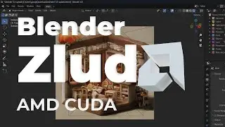 Blender CUDA on AMD GPUs [ZLUDA by Vosen]