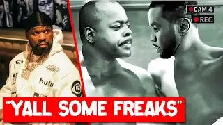 50 Cent Leaks CCTV Footage of Diddy Sleeping With Carl Winslow