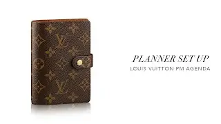 2021 Louis Vuitton PM Agenda Set Up | Pocket Planner | Louis Vuitton Small Ring Agenda