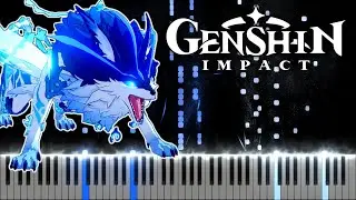 Genshin Impact - Symphony of the Boreal Wind (Wolf Boss Battle) Piano Version