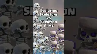 Evolution Skeletons Vs Skeleton Army Who Will Win? 