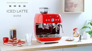 Iced latte en cafetera con molinillo integrado EGF03