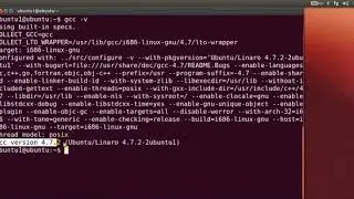 How to install GCC to run c programs in ubuntu