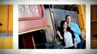 Kristen & Andrew - Train Museum Engagement Session Highlights