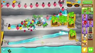 Bloons Tower Defense  6 New Map Time-Lapse