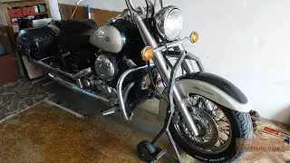 Yamaha DragStar 400 заміна сальників