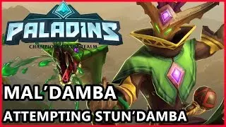 Paladins Mal'Damba Gameplay - Attempting The Stun'Damba - Paladins Gameplay Mal'Damba Guide