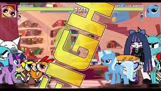 Ikemen go/mugen 8v8: team dg blossom new vs team trixie lunamoon