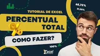 Percentual do Total no Excel
