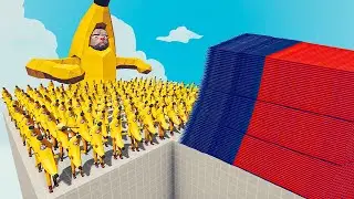 200x BANANA CAT + 1x GIANT vs EVERY GOD - Totally Accurate Battle Simulator TABS