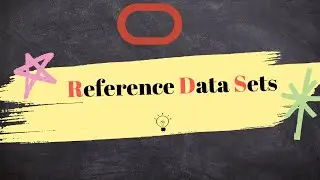 Configuring And Managing Oracle Cloud Reference Data Sets