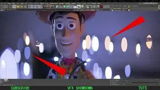 Cinema 4D Tutorial - Anamorphic Camera Bokeh in Octane