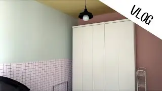 PINTANDO E ORGANIZANDO O ARMÁRIO DA BEATRIZ | Vlog