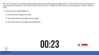 GCP | Google Cloud Associate Engineer Exam Practice Test Latest Questions and Answers | Module 11