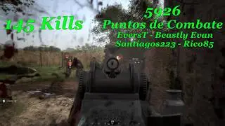 Hell Let Loose: 145 Kills y 5925 Puntos de Combate de toda la Patrulla