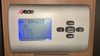 How to use the Alde 213 (3010 System) Control Panel