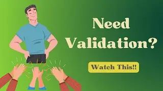 How To Stop Seeking External Validation