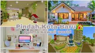 🌴𐚁๋࣭⭑ֶָ֢ Pindah ke kota baru✈️🏡 || Aesthetic banget🦋☀️✨ #kawaiiworld2023 #dramakawaiiworld || kawaii