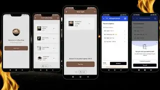 Flutter Coffee App | Razorpay Payment gateway integration | Mobile App | Flutter | Provider