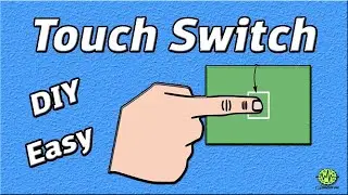 How to make touch sensor with Magic Bit || TTP223 Sensor ||#Shorts