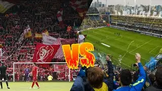 England vs South American football Fans