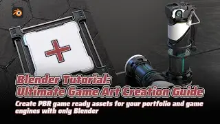 【Tutorial Trailer】Blender Tutorial: Ultimate Game Art Creation Guide