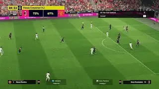 Marcus Rashford benefit from defensive mix up vs AC Milan PES 26 online challenge