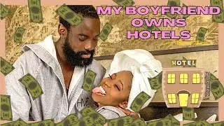 My boyfriend owns hotels : He is a hotel developer .