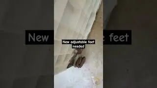New adjustable feet needed