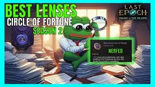 The BEST Prophecy Lenses - Circle of Fortune guide to Season 2 | Last Epoch 1.2