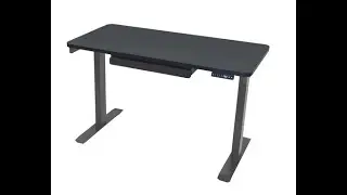 MotionWise Manager Series Electric Height Adjustable Desk with Drawer and USB Charger Port