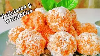 Bolitas de Zanahoria y Coco: Delicia Saludable en Minutos
