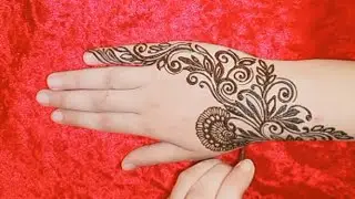 Most Beautiful Half Hand Henna Design for All | Easy Stylish Mehandi Art by Soha's Mehandi Art