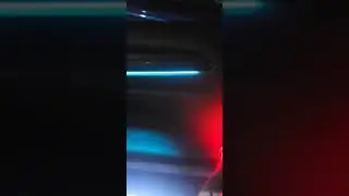 ambient lighting changes when opening door
