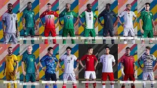 African And Asian National Team Football Kits