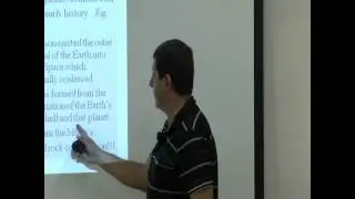 Lecture 8a (Formation of Moon)