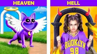 Cielo o infierno: ¡Ayuda a CatNap a elegir la puerta correcta! ¡Poppy Playtime Capítulo 3!
