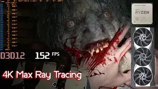 Resident Evil 8: Village 4K Ray Tracing Overclocked | 2.6GHz+ AMD RX 6900 XT | 4.9GHz+ Ryzen 9 5900X