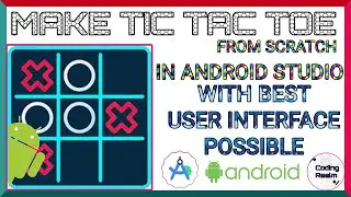 Creating Tic Tac Toe Game using Java | With best User Interface | Android Development| #androidgames