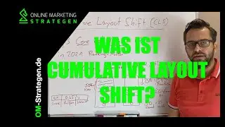 Cumulative Layout Shift (CLS) - Google Core Web Vital erklärt