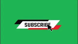 Best Subscribe Button Green Screen ||Green Screen Subscribe Button ||No Copyright ||Subscribe Button