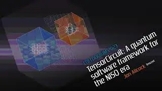 TensorCircuit: A quantum software framework for the NISQ era