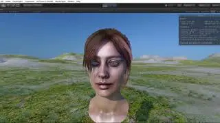 Eisko Scanned Head Demo Unity 3D AAA HD  - Orenge Crest
