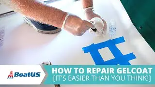 How To Repair Boat Gelcoat [MATERIALS LIST👇] | BoatUS